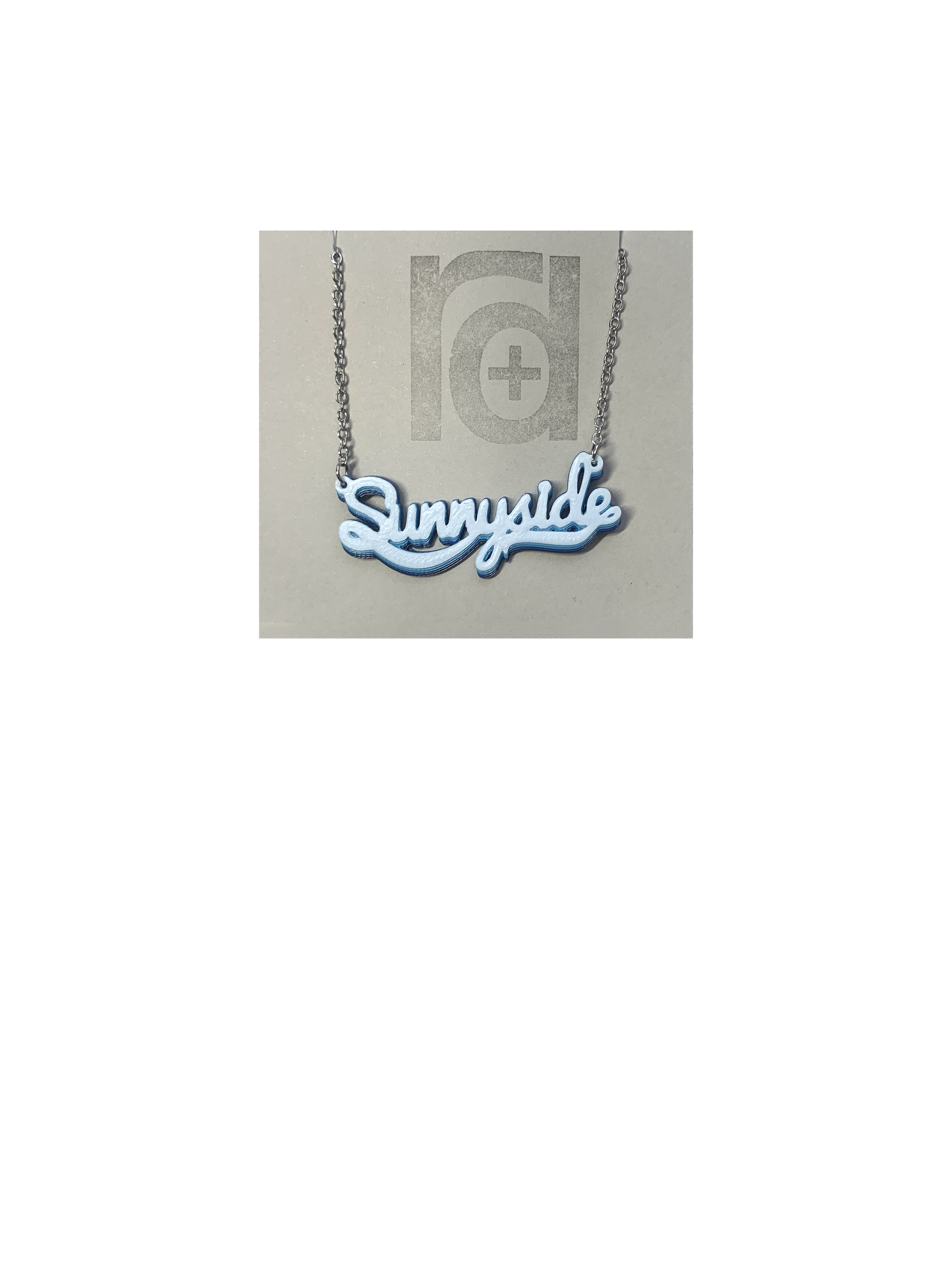 Joys In The Hood 3D Printed Necklace