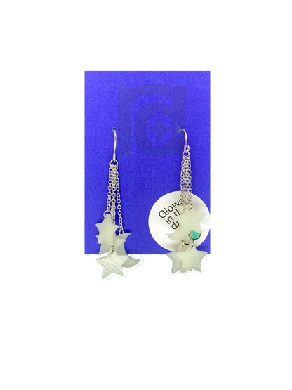 Let Me Glow Among The Stars 3D Printed Earrings