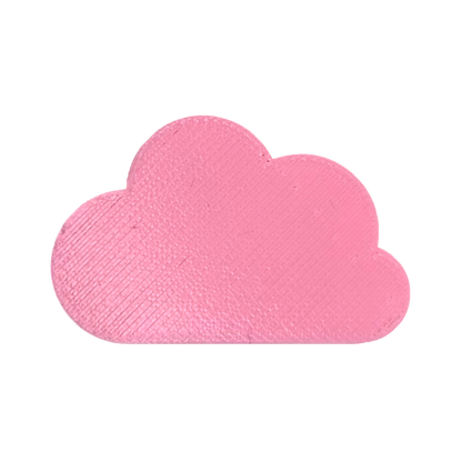 This is a sample of our light pink eco friendly 3D printer filament. Soft and sweet, but still an unmistakable statement, we love light blush pink accents for more than just spring.