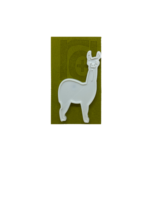 No Prob-Llama 3D Printed Pin