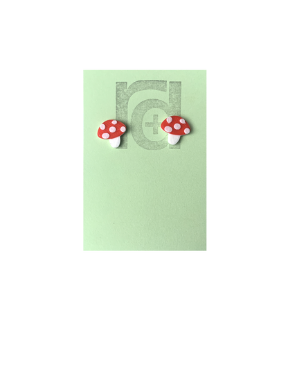Love You So Mush 3D Printed Earrings