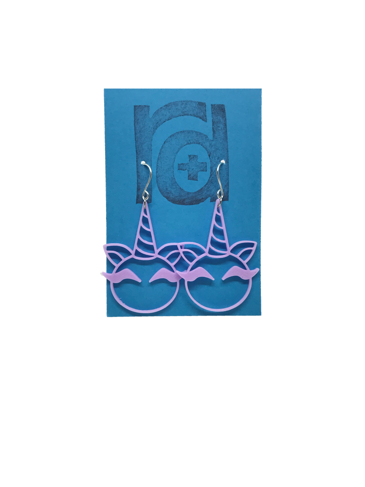 Make It Magical 3D Printed Earrings