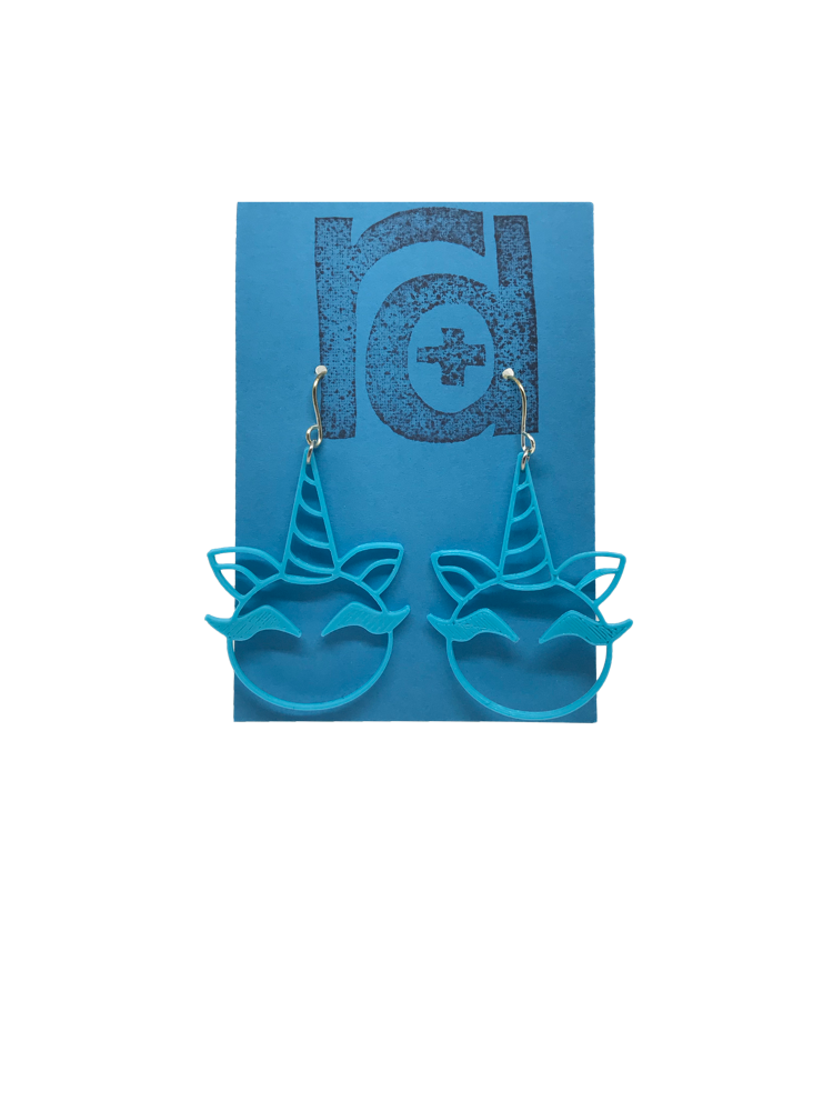 Make It Magical 3D Printed Earrings