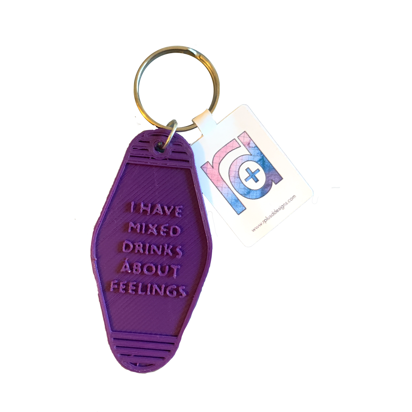 Cheeky 3D Printed Vintage Style Keychains