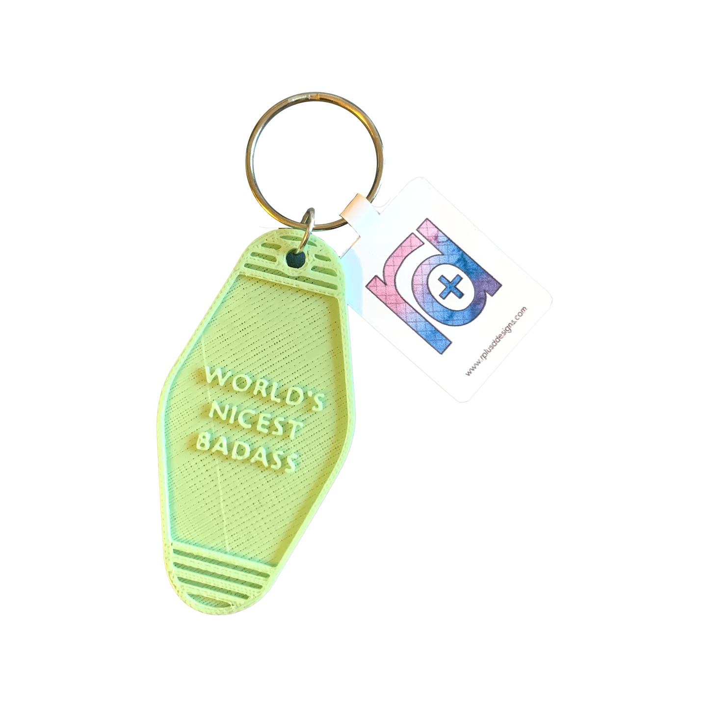 Cheeky 3D Printed Vintage Style Keychains