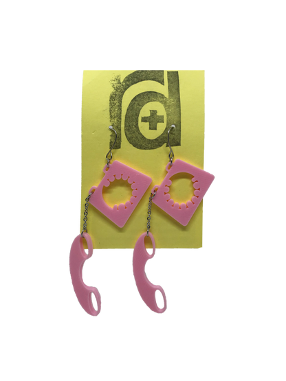 Off The Hook 3D Printed Earrings