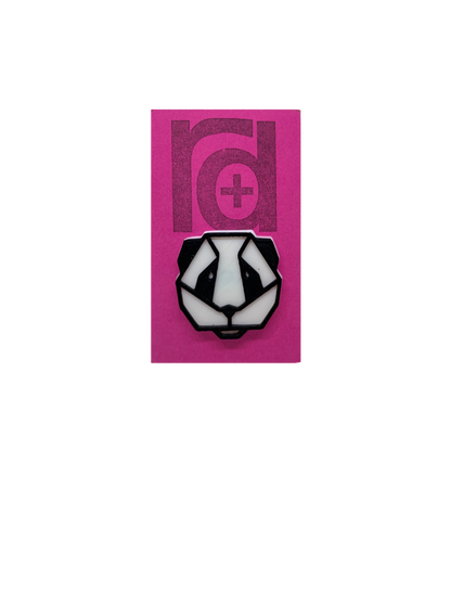 Pandamonium 3D Printed Pin