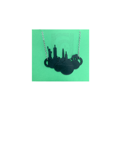 Plant Based Jungle 3D Printed Necklace