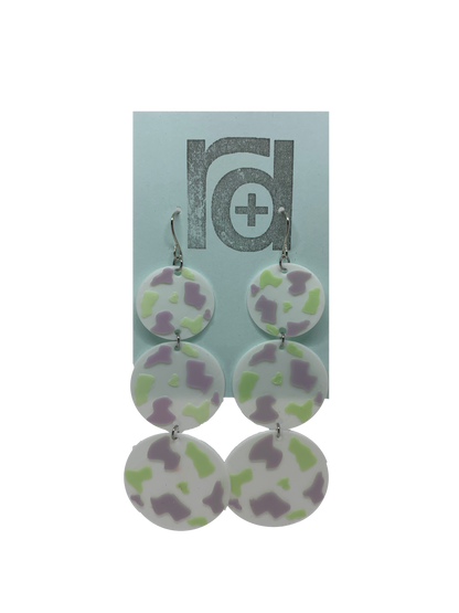Reign of Terrazzo 3D Printed Earrings