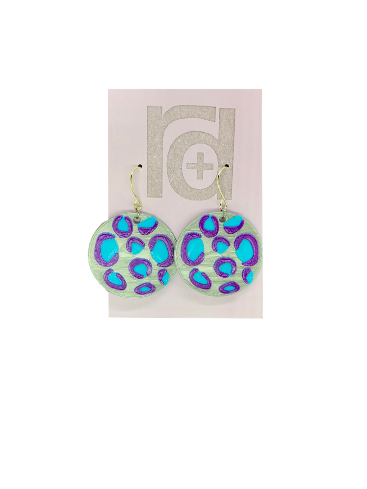 Spot On 3D Printed Earrings