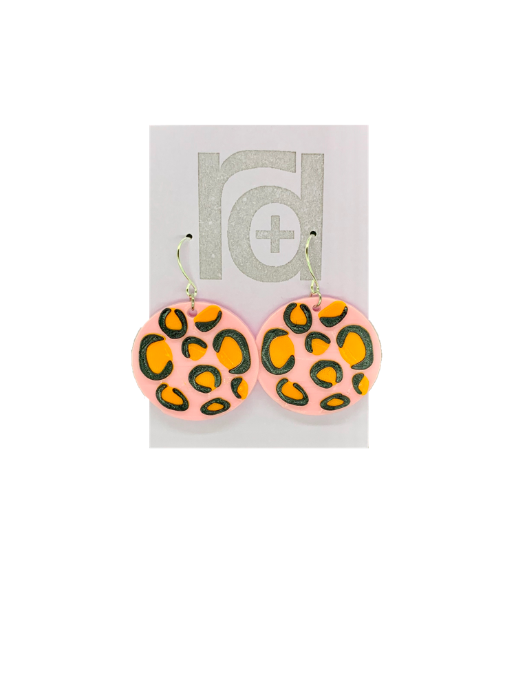Spot On 3D Printed Earrings