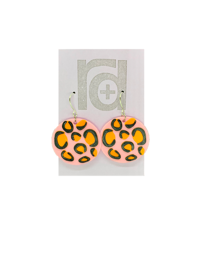 Spot On 3D Printed Earrings
