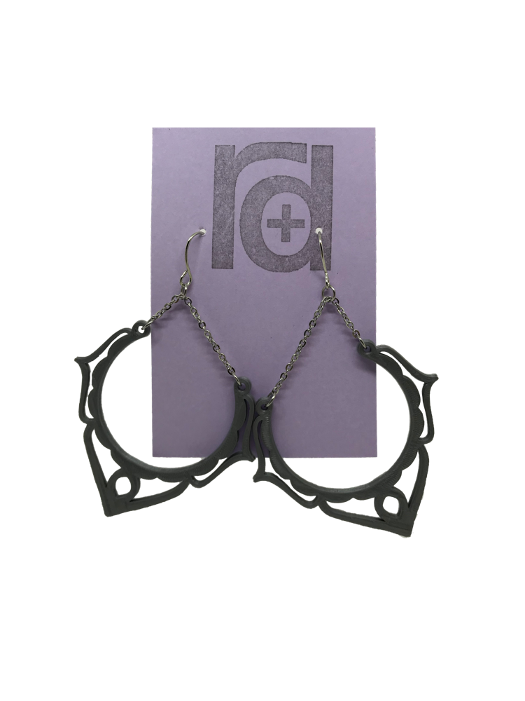 Tiara-Misu 3D Printed Earrings