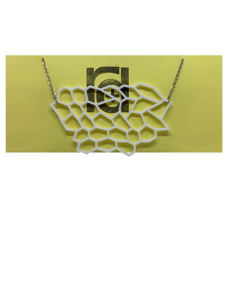 Water Runs Dry 3D Printed Necklace