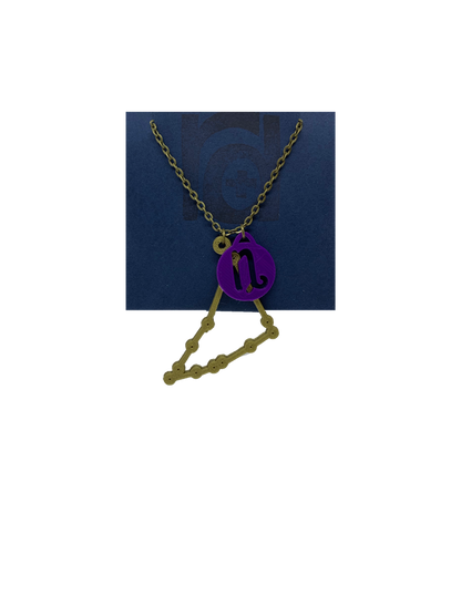Written in the Stars 3D Printed Necklace
