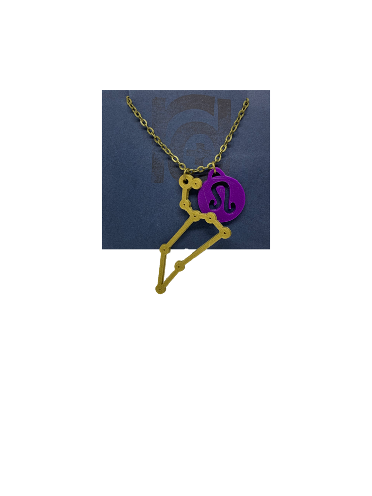 Written in the Stars 3D Printed Necklace