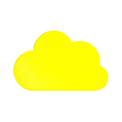 This is a sample of our yellow eco friendly 3D printer filament. Like sunshine, lemonade, and summer flowers, our yellow designs are always a welcome sight to see. 