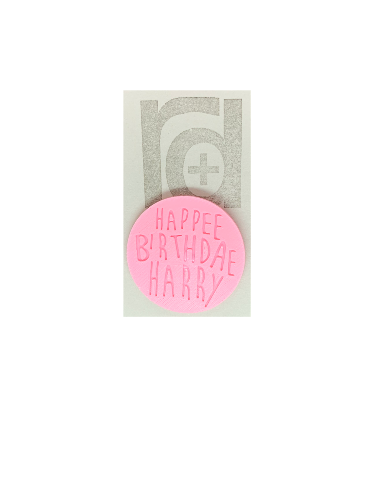 Yer A Wizard! 3D Printed Pin